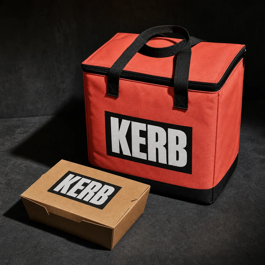 Kerb delivery bag and box