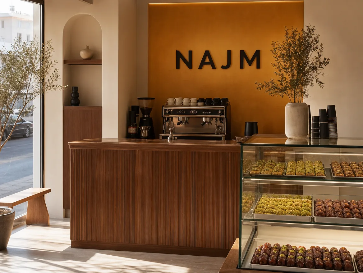 Najm shop interior